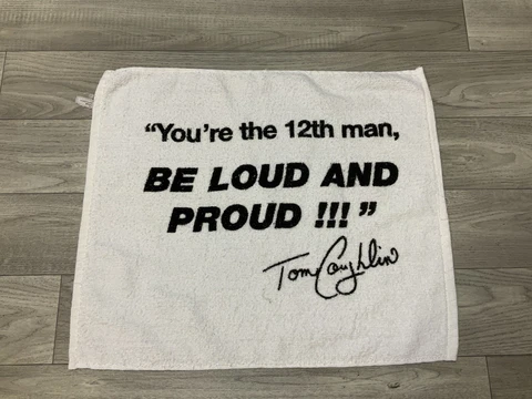 Jacksonville Jaguars Towel “youre The 12th Man Be Loud And Proud” Tom Coughlin Cover