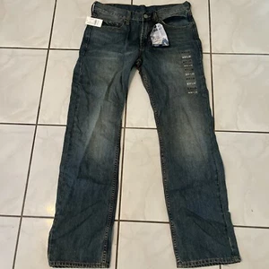 Bullhead Denim Co. PacSun Rincon Straight Men Jeans 31W X 32L Light Blue NWT - Picture 1 of 11