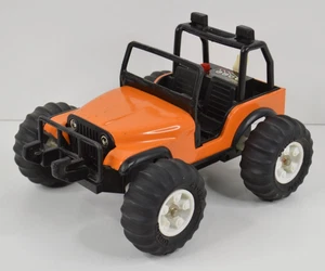 1981 Tonka Power Shift Mountain Master Jeep CJ Orange TESTED See Video! - Picture 1 of 10