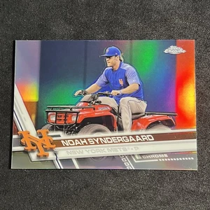 Noah Syndergaard Image Variation ATV Refractor 2017 Topps Chrome Baseball #103 - Bild 1 von 2