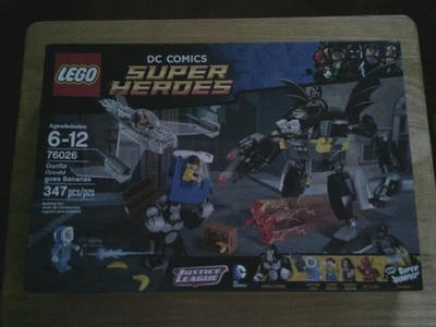 Lego DC Comics Super Heroes: Gorilla Grodd Goes Bananas (76026) Sealed - Image 1 of 4