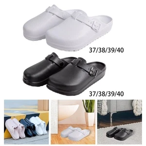 Women Nursing Shoes, Slippers Soft Insole Nurse Clogs, for Chef Work Beach Home - Picture 1 of 44