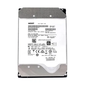 HGST Ultrastar 0F2740 / HUH721010AL4200 He10 10TB 7200 RPM 4Kn SAS 12Gb/s 3.5" - Afbeelding 1 van 1