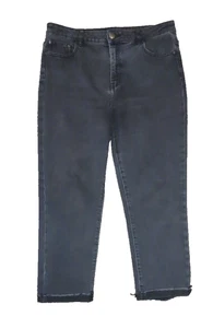 DECJUBA Charcoal High Rise Denim Jeans Size 16 - Picture 1 of 4