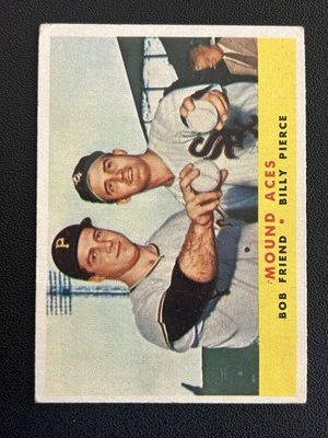 1958 Topps Set-Break #334 Mound Aces VG-VGEX - Image 1 of 2