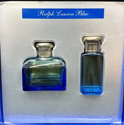JUEGO DE REGALO RALPH LAUREN AZUL 2 PIEZAS - SPRAY EDT DE 4,2 Y 1,0 OZ PARA HOMBRE Foto 1 de 4
