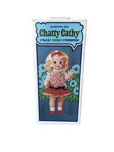 Chatty Cathy de porcelana Danbury como nueva sin usar, en caja - Imagen 1 de 10