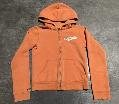 Sudadera con capucha vintage Y2k Abercrombie And Fitch Varsity Track cremallera completa para mujer S Preppy  Foto 1 de 4