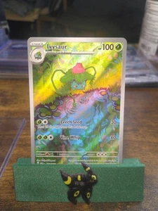 Pokémon TCG Ivysaur Illustration Rare Scarlet&Violet-151 (167/165) NM Condition - Picture 1 of 19