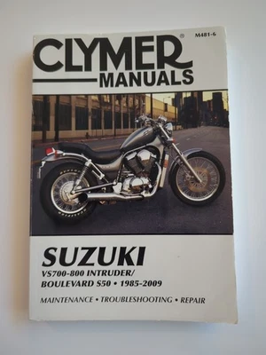 Manual de reparación de servicio de taller Suzuki VS700-800 Intruder Boulevard S50 Clymer Haynes Foto 1 de 4