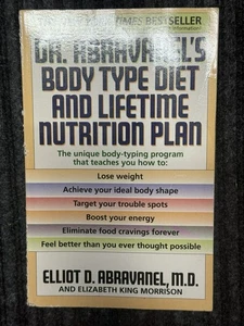 Dr. Abravanel's Body Type Diet and Lifetime Nutrition Plan Paperback - Picture 1 of 3