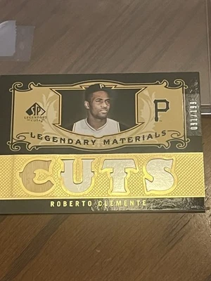 2007 SP Legendary Cuts Roberto Clemente Legendary Materials Game Used Relic /199 - Image 1 of 2