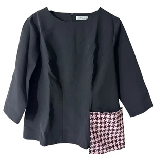 Christian Dior uniform vintage official Top Tunic Black Size US 14 - Picture 1 of 9