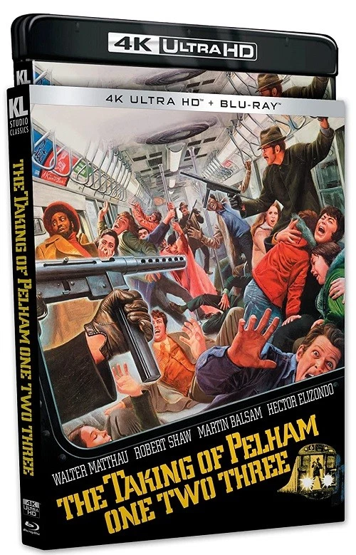 The Taking of Pelham 1 2 3 (Walter Matthau) One Two Three 4K Mastering Blu-ray - Image 1 of 1