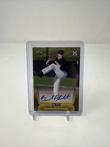Brandon Pfaadt 2020 Leaf Draft Rookie radiocontrol automático amarillo #BA-BP1 Diamondbacks - Imagen 1 de 3