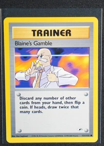 Blaine's Gamble Common Gym Heroes 121/132 NM - Bild 1 von 2