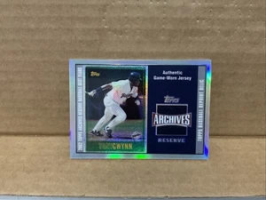 2002 Topps Archives Reserve Uniform Relics #TG Tony Gwynn 97 Jersey Game Used - Picture 1 of 5
