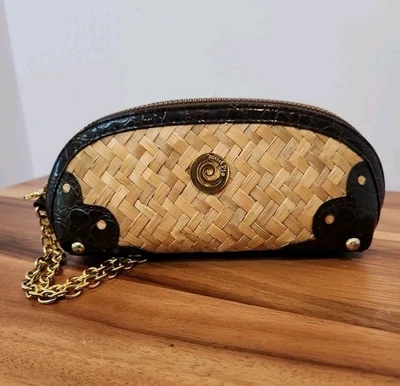 Estuche para gafas de sol Mud Pie beige muñeca cadena estuche para gafas Foto 1 de 4