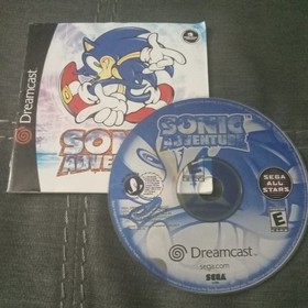 Sonic Adventure, All Stars Edition, Sega Dreamcast, Disc & Manual ONLY, Working