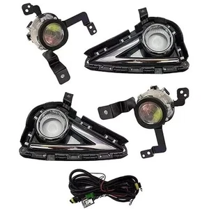 Fog Lamp Set for Hyundai I10 Grand NIOS (2019-2022) with Halogen Bulbs (Pair) - Picture 1 of 2