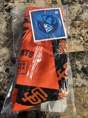 San Francisco Giants Superman Caped Socks 4/22/23 NIB - Image 1 of 2