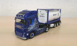Herpa 1:87 - Volvo FH 20 ft Tankcont.SZ "Ingo Dinges / The Viking LXXXVIII" - J6N - Imagen 1 de 9