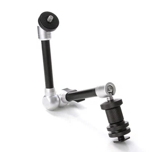 11'' Articulating Magic Arm for Flash LED light LCD Monitor Cameras Sliver - Picture 1 of 7