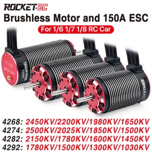 Rocket-RC Motore Brushless 4274 4292 per 1/8 1/7 RC Auto Traxxas Camion Fuoristrada - Foto 1 di 28