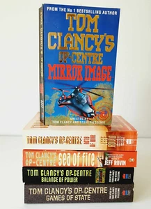 Tom Clancy - Op-Centre Series x 5 Small Paperbacks Thriller Action Bundle Lot - Picture 1 of 24