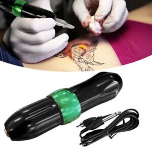 Portable Mini Rotary Tattoo Pen Machine for Tattooing Make Up Cartridge Needle