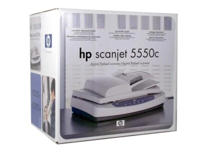 HP ScanJet 5550C Flatbed Scanner with 35-Sheet Auto Document Feeder BRAND NEW!! - Image 1 of 3