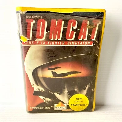 Tomcat The F14 Fighter Simulator + Box - Atari 2600 - Tested & Working - Image 1 of 4