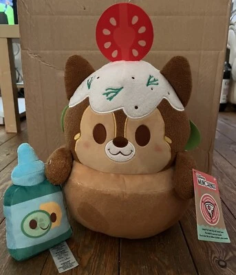 Chip Disney Munchlings Plush Street Food Fushion Falafel Pita  15" Chip Dale Toy - Image 1 of 4