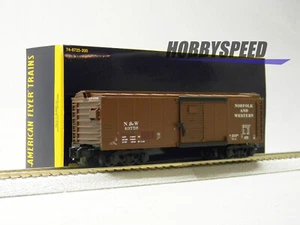 LIONEL AMERICAN FLYER NORFOLK & WESTERN BOXCAR #43759 S GAUGE train 2219122 NEW - Picture 1 of 9