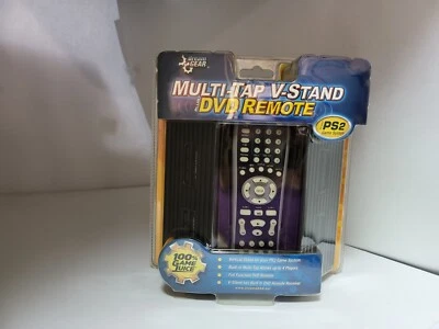 NEAR MINT MULTI TAP 4 Player  + Remote + Vertical Stand for PS2 3000/5000 40H - Image 1 of 4