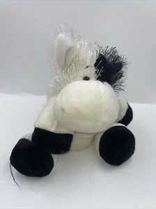 Ganz Webkinz Black & White Cow Plush Stuffed Animal Toy HM003 NO CODE 5" - Picture 1 of 11