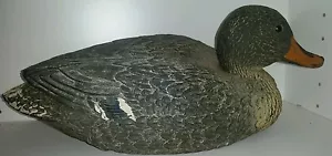 CARRY LITE MALLARD HEN DUCK DECOY MADE IN ITALY VINTAGE STYLE ORIGINAL - Picture 1 of 8