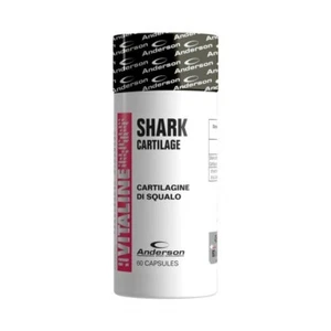 Anderson Shark Cartilage 60 cps Cartilagine di Squalo Calcio Fosforo - Foto 1 di 1