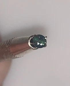 Australian Natural 0.45 Carat Dark Blue Green Rubyvale Sapphire RS509 - Picture 1 of 23