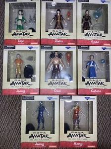 Diamond Select Avatar: The Last Airbender Wave 1, 2, & 3 Complete New - Picture 1 of 5