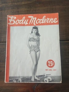 Body Moderne--Walt Baptiste --May-June 1947--Manon Dougherty is on the Cover - Picture 1 of 3