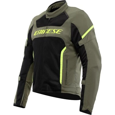Men's Motorcycle Jacket 50 - Dainese Air Frame 3 - Army Green-Black-Fluorescent - Image 1 of 4
