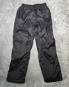 Columbia Pants Men's Large Black Packable Rain Ski Water Proof Omni Tech - Picture 1 of 11