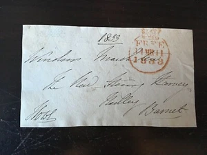 1st EARL RICHARD HOWE - PEER & COURTIER TO VICTORIA - SIGNED ENVELOPE FRONT - Picture 1 of 1