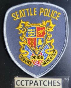 SEATTLE, WASHINGTON POLIZEI SCHULTERAUFNÄHER WA - Bild 1 von 2