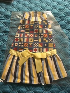 Maritimes Pulloverkleid für kleine Hunde  - Bild 1 von 2