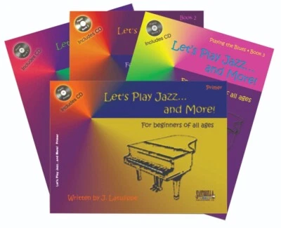 Let's Play Jazz & More * Complete Jazz Method * Ships Directly from Publisher! - Image 1 of 4