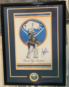 RYAN MILLER JSA COA AUTOGRAPH SIGNED BUFFALO SABRES 11x18 PHOTO NHL HOCKEY RARE - Picture 1 of 1