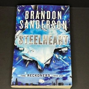 Steelheart Brandon Sanderson Taschenbuch SPANISH RECKONERS BUCH 1 LIBRO UNO NEU - Bild 1 von 4