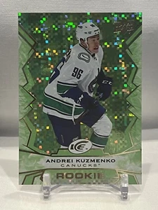 2022-23 Upper Deck Ice Rookie Green #135 Andrei Kuzmenko Rookie RC - Bild 1 von 2